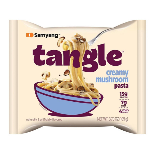 Pasta con salsa de champiñones Samyang Tangle 105 g.