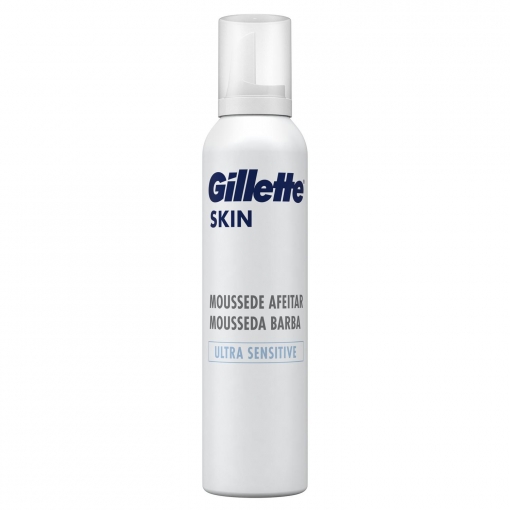 Espuma de afeitar para piel sensible Skin Ultra Sensitive Gillette 240 ml.