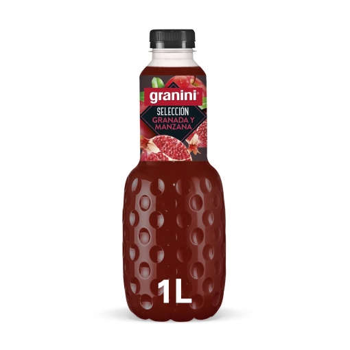 Bebida de fruta granada y manzana Granini Selección Mix botella 1 l. 
