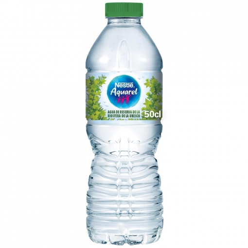 Agua mineral Nestlé Aquarel 50 cl.