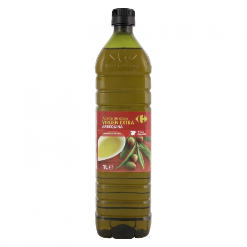 Aceite de oliva virgen extra arbequina Carrefour 1 l.