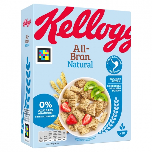 Cereales natural sin azúcar añadido All Bran Kellogg´s 450 g.