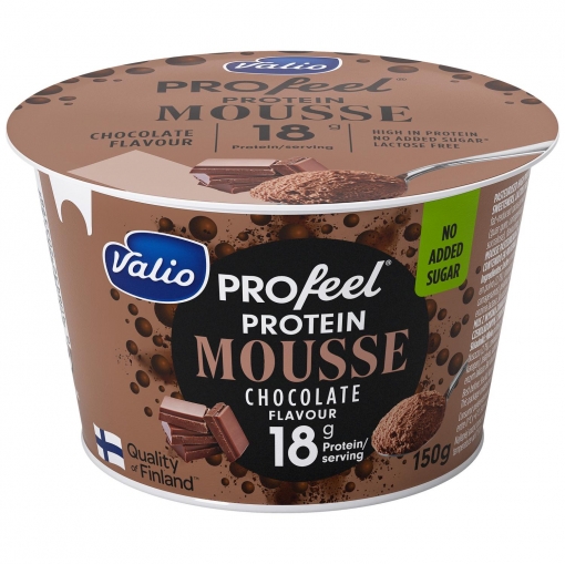 Mousse chocolate con proteínas sin azúcar añadido Valio Profeel Protein sin lactosa 150 g