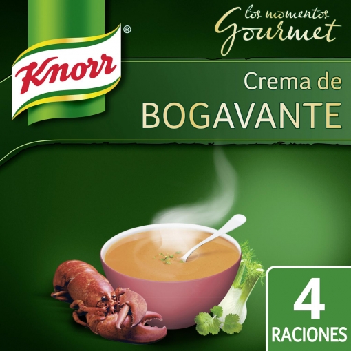 Crema de bogavante con un toque de hinojo y cilantro Knorr 61 g.