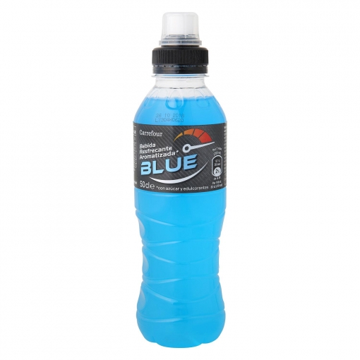 Bebida Isotónica Carrefour Blue botella 50 cl.