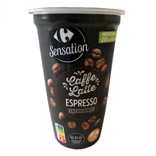 Café latte espresso Carrefour sin gluten 250 g.