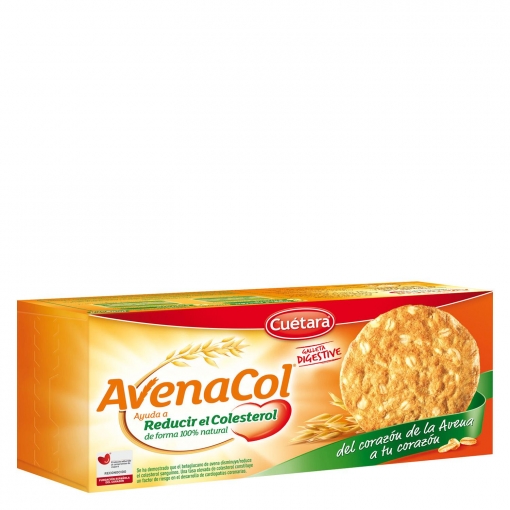 Galletas con avena Digestive  Avenacol Cuétara 300 g.
