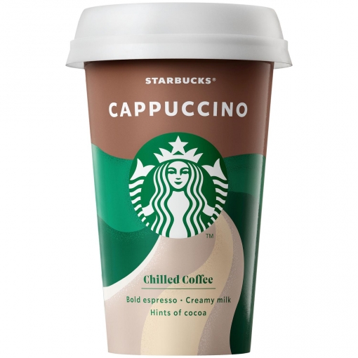 Café cappuccino Starbucks 220 ml.