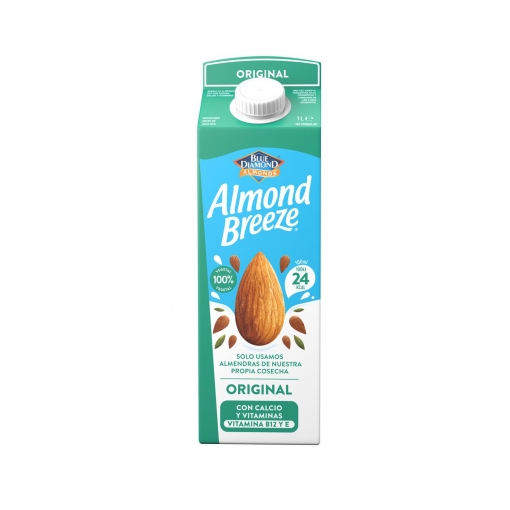 Bebida de almendras original Almond Breeze sin gluten sin lactosa brik 1 l.