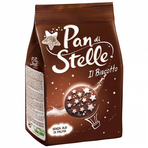 Galletas de chocolate Pan di Stelle Mulino Blanco sin aceite de palma 350 g.