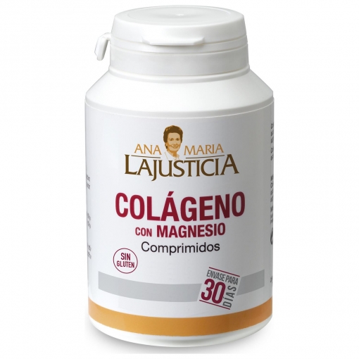 Colágeno con magnesio en comprimidos Ana María Lajusticia sin gluten 180 ud.