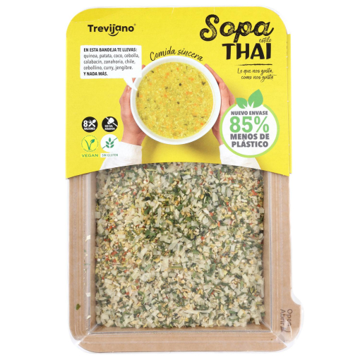 Sopa Thai de quinoa Trevijano 200 g